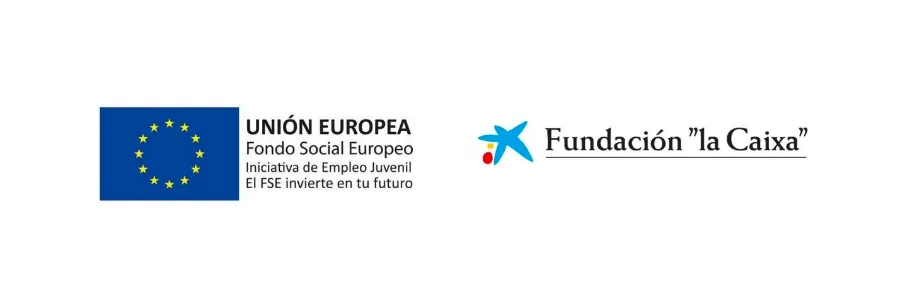 tuateam_subvenciones_2 Logos de Unión Europea y Fundación La Caixa